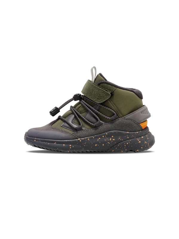 hummel Reach Conquer MID TEX JR Ankle Boot, Dusty Olive, 1 UK
