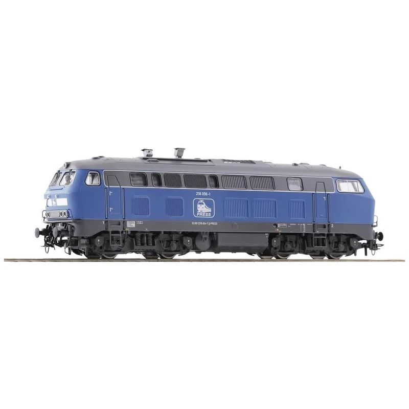 Roco 7320025 H0 Diesel Locomotive 218 056-1 of the Press