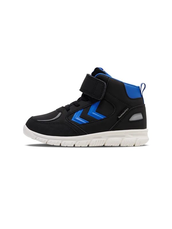 hummel X-Light 2.0 MID TEX JR Ankle Boot, Black/Blue, 10 UK Child