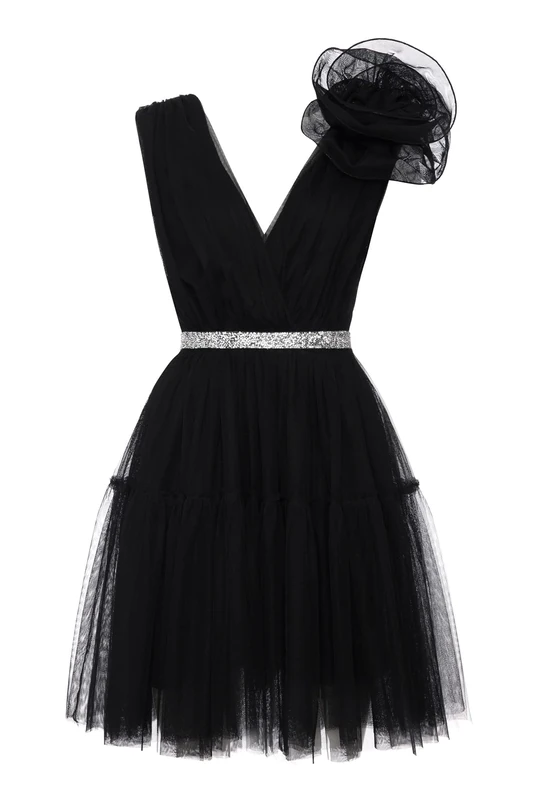 Swing Fashion Women's Charlie_Czarna Cocktail Dress, Black, 12