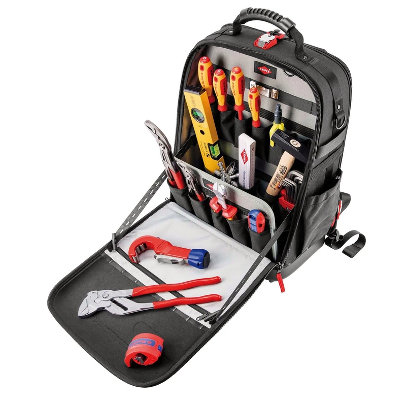 KNIPEX 13176 00 21 50 S Tool backpack Modular X18 Plumbing