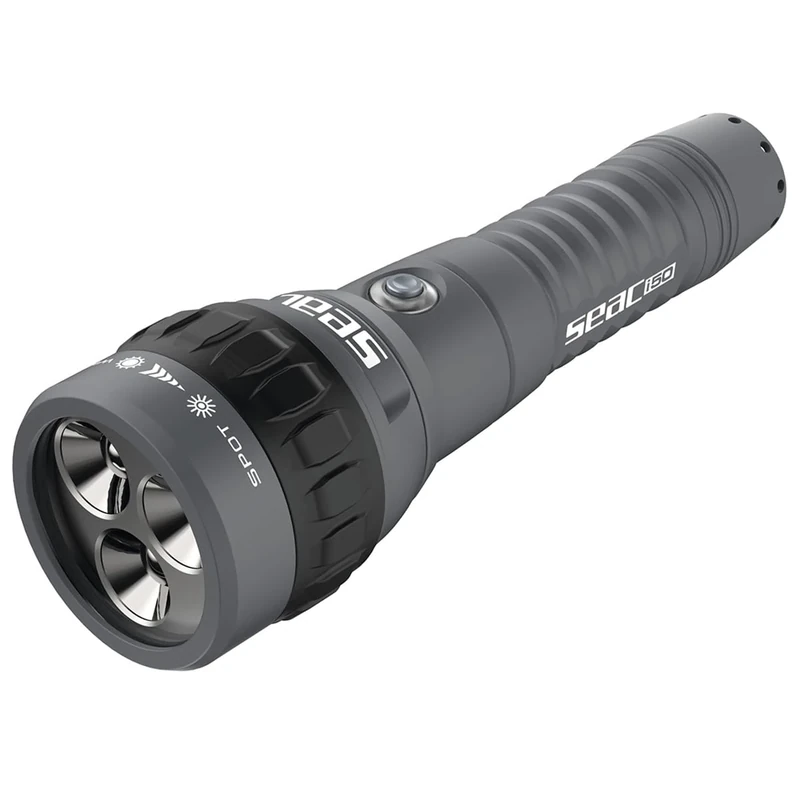 SEAC i50, flashlight for scuba diving with magnetic recharge