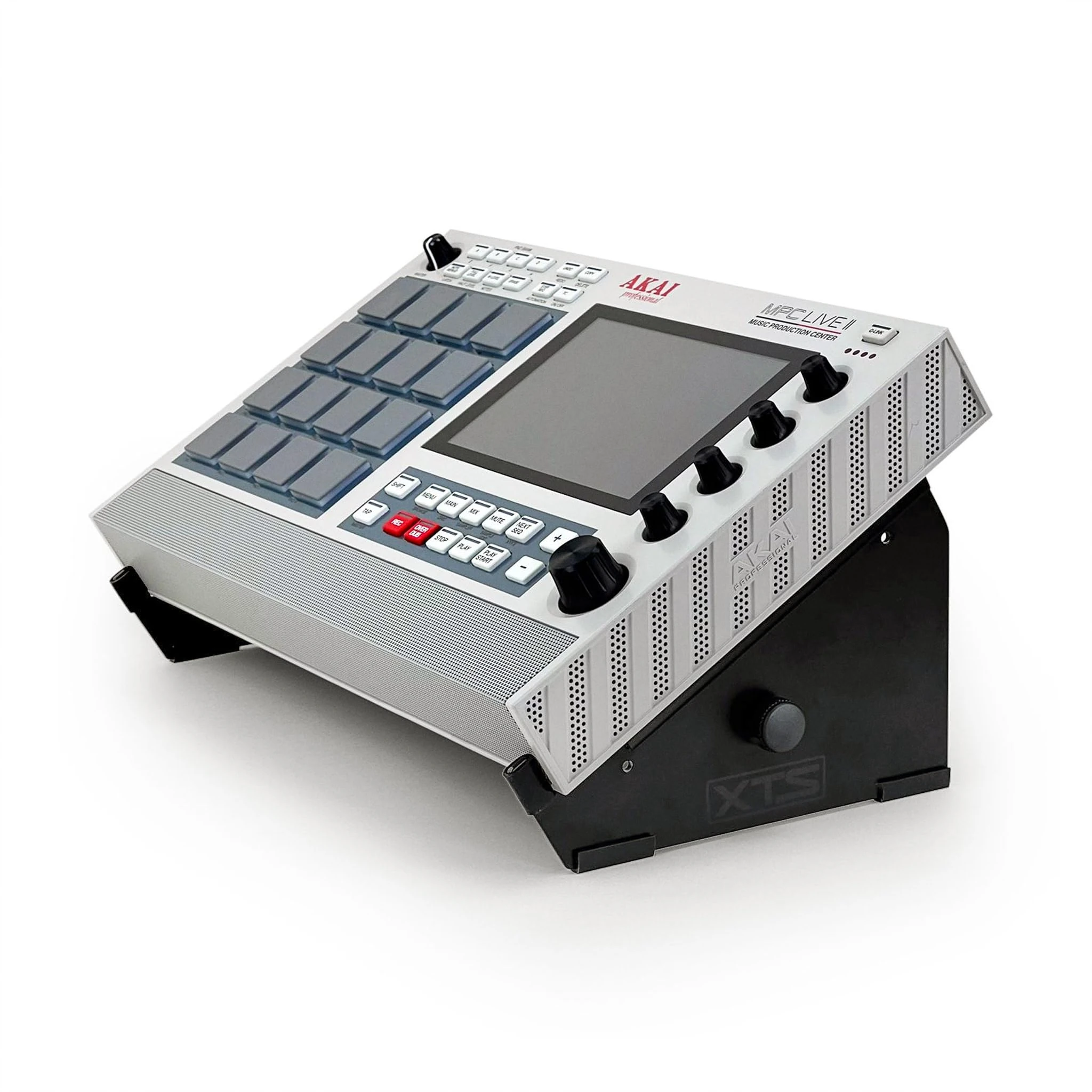 XTS Desktop Stand, Large 27cm - 47cm Size For Sampler/Synth/MIDI Controller/Drum Machine, Fits Akai MPC Live 2 / Ableton Push 3 / Native Instruments Maschine and more, by Analog Cases
