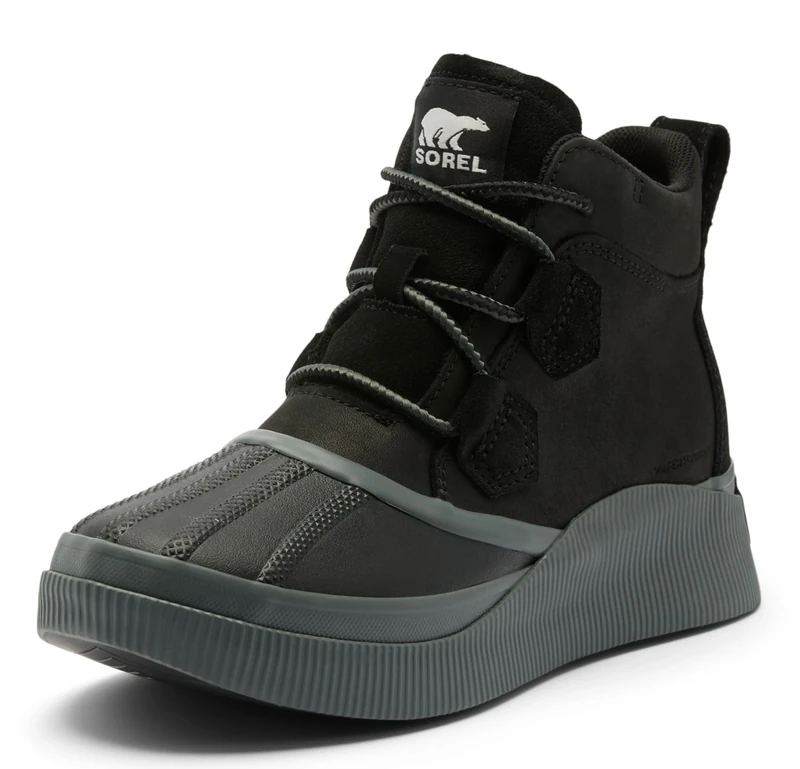 Sorel Womens Out About Classic Fashion Boot, Black Grill Out N About 4, 8 UK