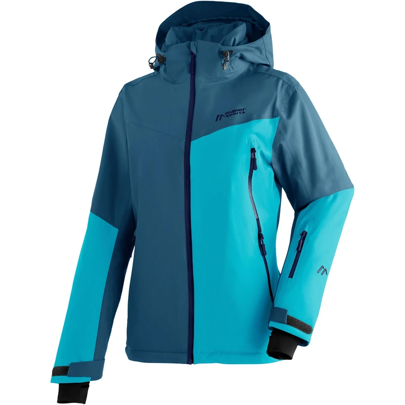 maier sports Nuria, Women's warm ski jacket, Waterproof winter jacket with 2-way stretch, MTEX weather protection and mTHERM for high heat retention, PFC-free
