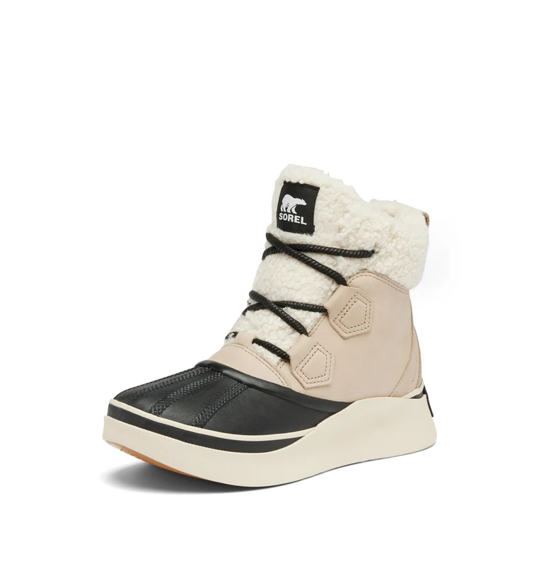 Sorel Women's Out N About 4 Chillz WP, Casual Winter Boots, Omega Taupe/Black, 6 Regular