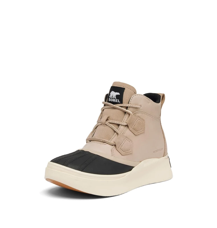 Sorel Womens Out About Classic Fashion Boot, Omega Taupe Black Out N About 4, 6.5 UK