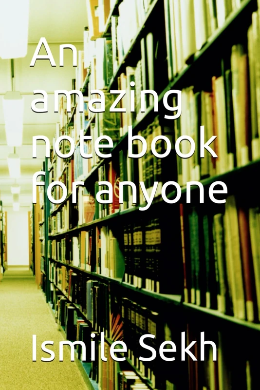 An amazing note book for anyone