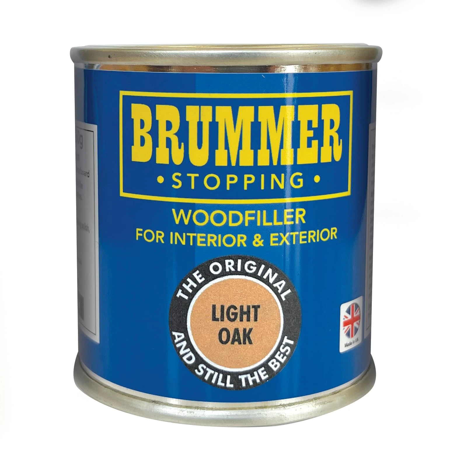 Brummer Wood Filler Light Oak 250g – 2 Sizes & Assorted Shades | Ideal for DIY Wood Repairs & Restorations