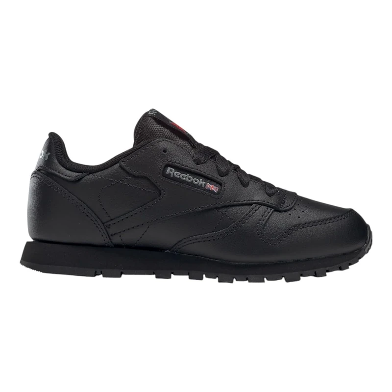 Reebok Kids Classic Leather Sneaker, Black 1, 10 Child UK