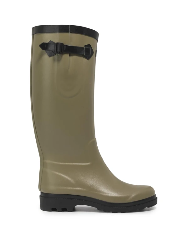 Aigle Women's Aiglentine 2 NL Rain Boot, Mouse, 2 UK