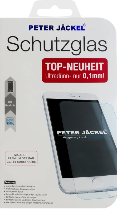 PETER JÄCKEL HD Schott Glass 0.1 mm for Apple iPhone 15 Pro Max