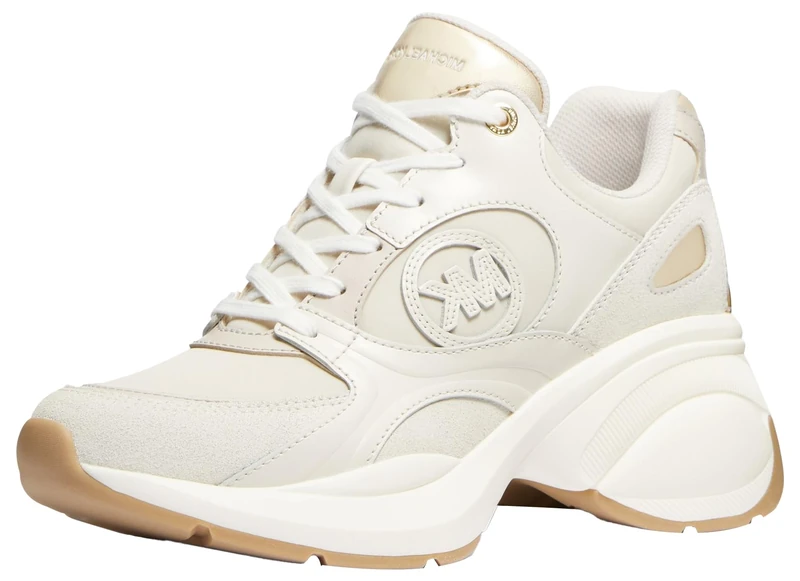 Michael Kors 43S4ZUFS2D-795 ZUMA Trainer Women PL GLD Multi UK 3.5