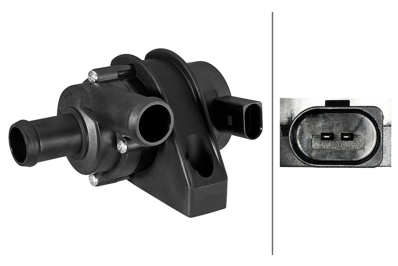 HELLA 8TW 358 304-561 Additional Water Pump - 12V - Electric