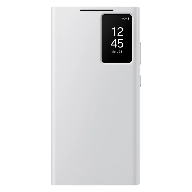 Samsung Galaxy Official S24 Ultra Smart View Wallet Case, White