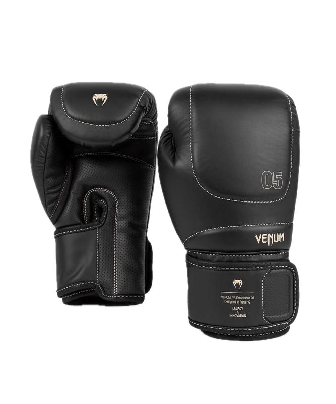 Venum, Impact Evo Boxing Gloves, Unisex Adult, 14 Oz, Black