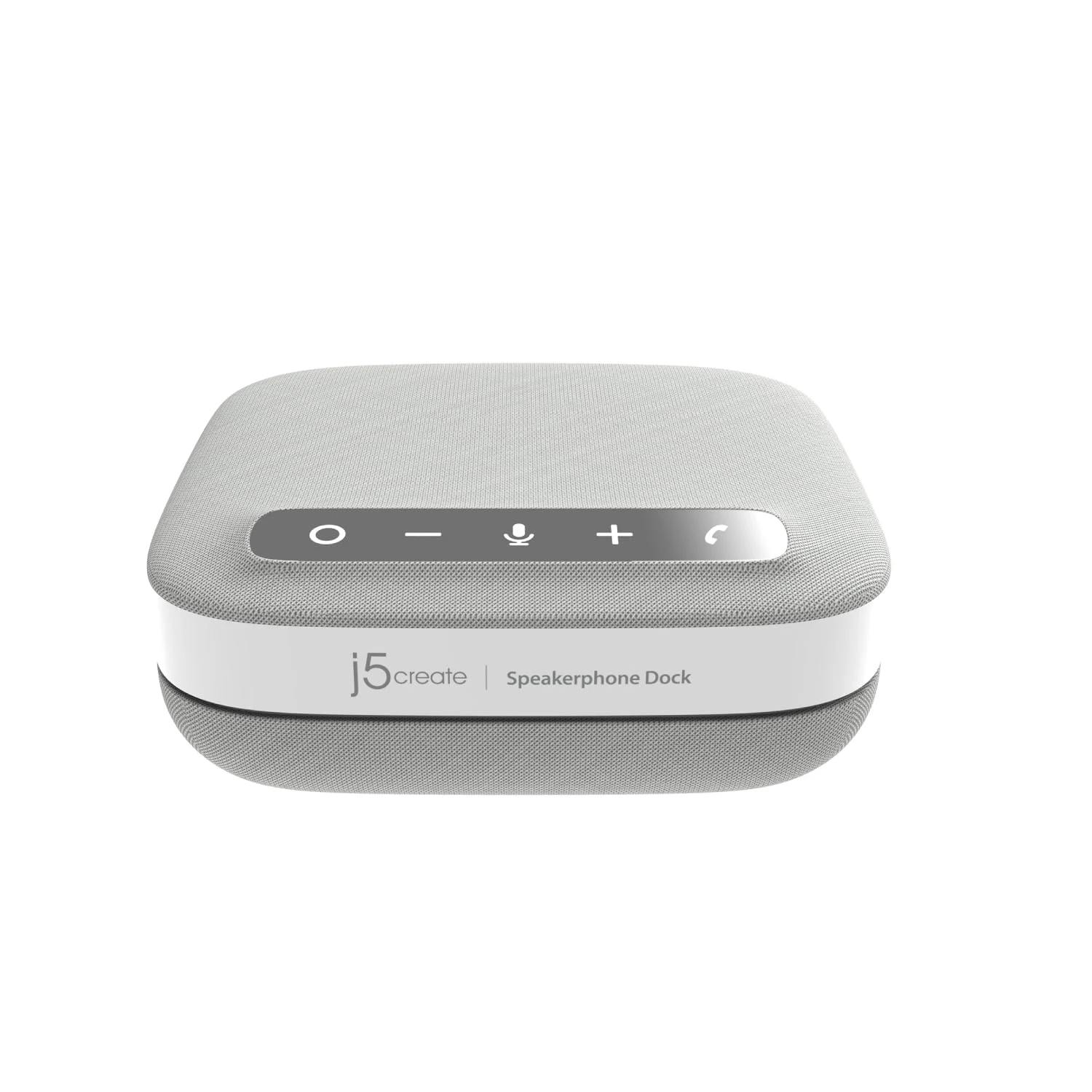 j5create USB-C 4K Speakerphone Dock, All-in-one Audio Dock for Video Conference, 4K HDMI, USB-A x 2, USB-C, Gigabit ethernet, Pass-Through Charging - Works with Teams, Zoom, and Google Meet (JCDS335)