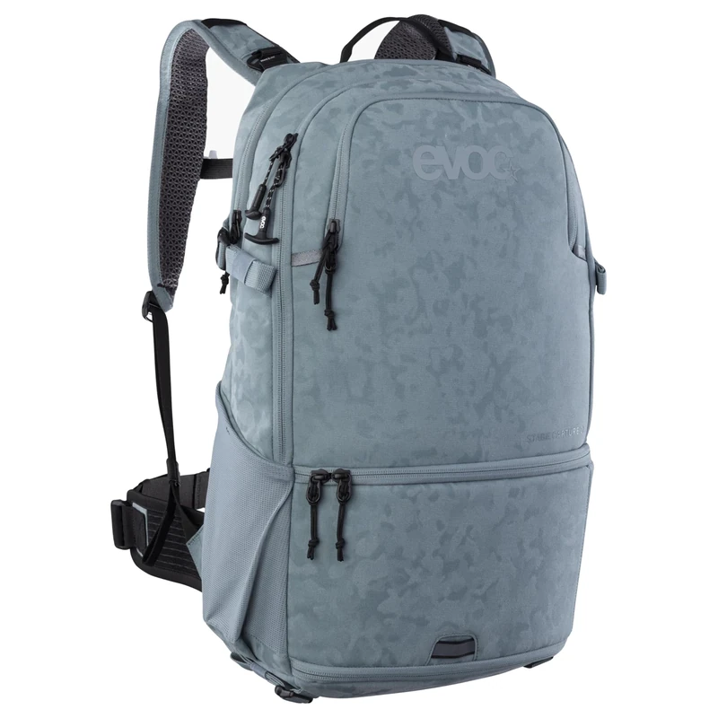 EVOC Unisex's Hip Pack Capture Backpack, Steel, 22 l