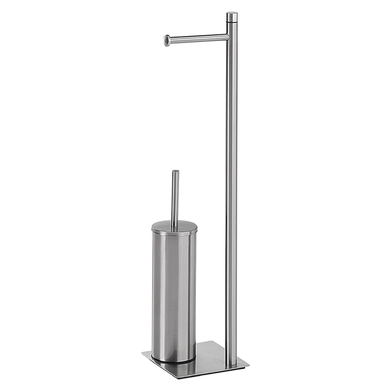 Gedy Seoul Toilet Brush, Stainless Steel and Cromall, o, 63x14x14cm
