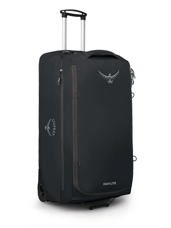 Osprey Daylite Wheeled Duffel, 115L, Black, O/S