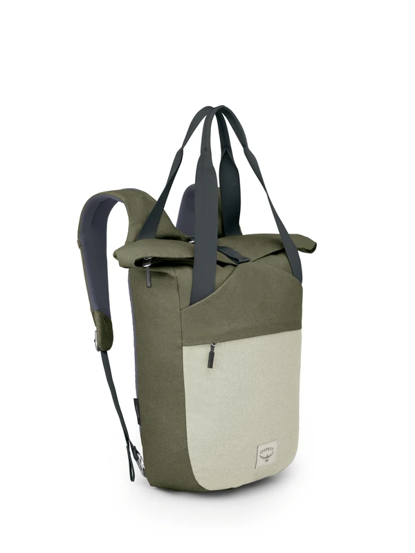 Osprey Arcane Tote Pack - Everyday Use - Durable Recycled Fabric - Earl Grey/Sandy Grey Heather O/S
