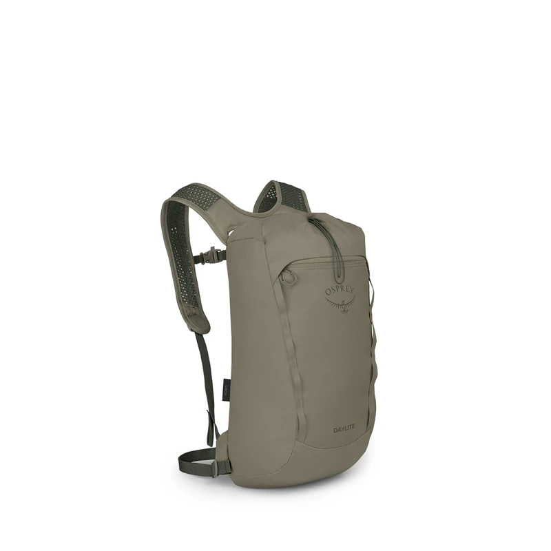 Osprey Daylite Cinch Pack - Simple Durable Versatile Top Cinch Daypack - Concrete Tan O/S