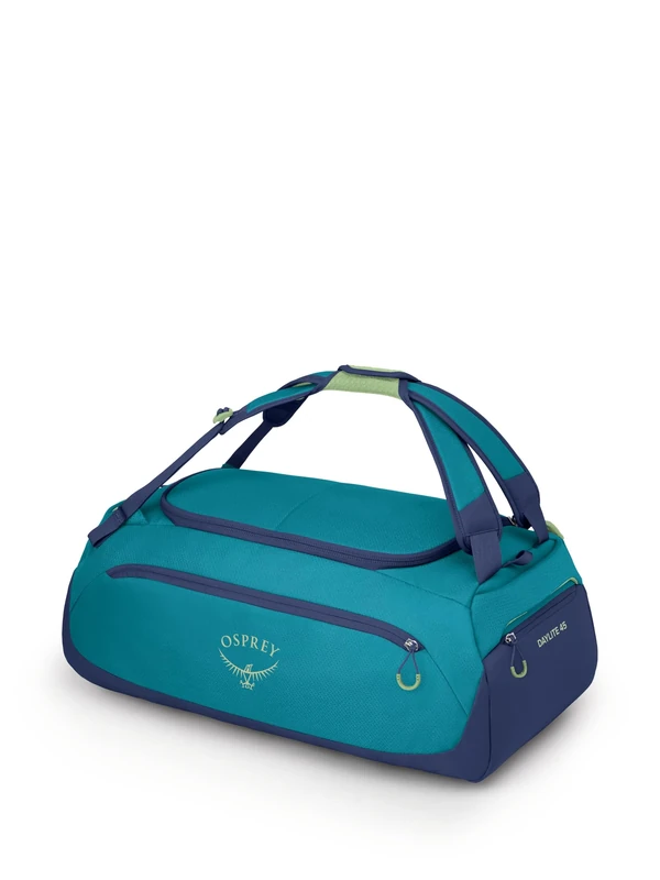 Osprey Daylite Unisex Duffel, 45L, Blue Spikemoss/Alkaline, O/S