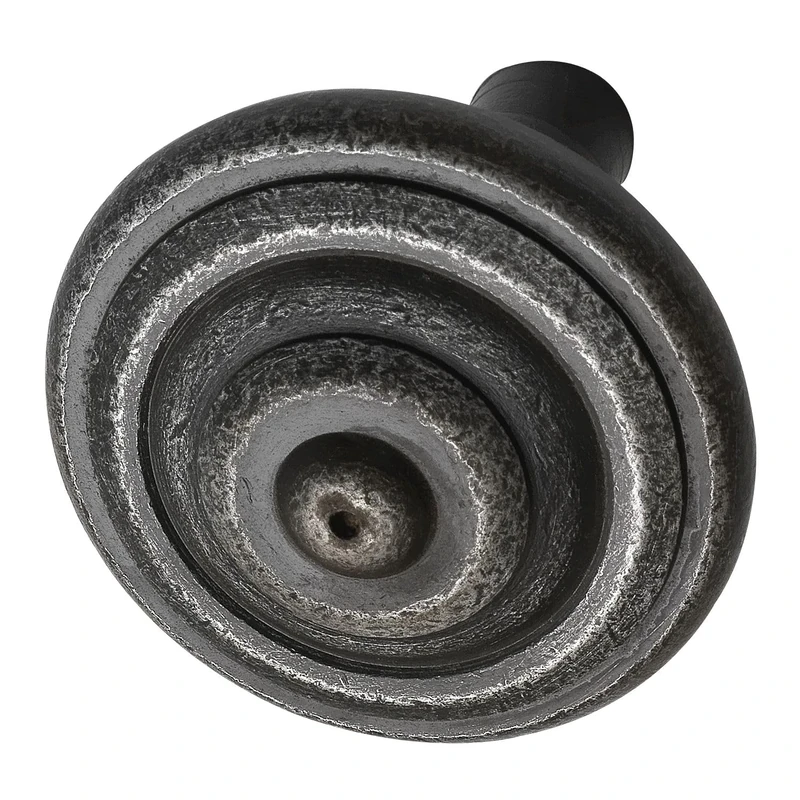 SCHÖRGHOFER KLAM 2545 Knop/Rosette Door Knob Fixed Riveted in Decorative Rose Round Iron Old Frame