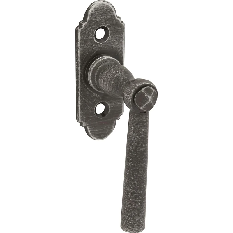 SCHÖRGHOFER 2547 STIFT 7/40 Window handle NEUMARKT visibly screwed, galvanised, black patinated