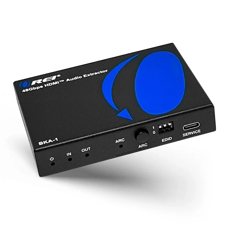 OREI 8K Audio Extractor HDMI UltraHD 4K @ 120Hz 48G HDMI 2.1 Audio Converter for PS5 SPDIF + 3.5mm Output HDCP 2.3 - Dolby Digital/DTS Passthrough CEC, HDR, Dolby Vision, ARC, HDR10+ (BKA-1)