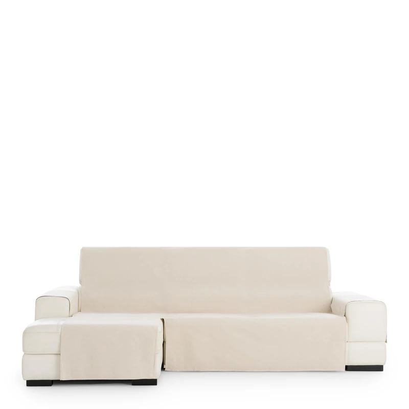 Eysa Practical Chaise Longue Cover Ardo 240 cm., Colour 31/Linen, Left Front View