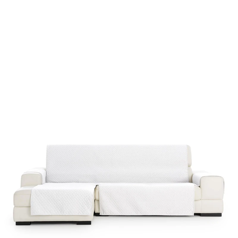Eysa Practical Chaise Longue Cover Argento 290 cm