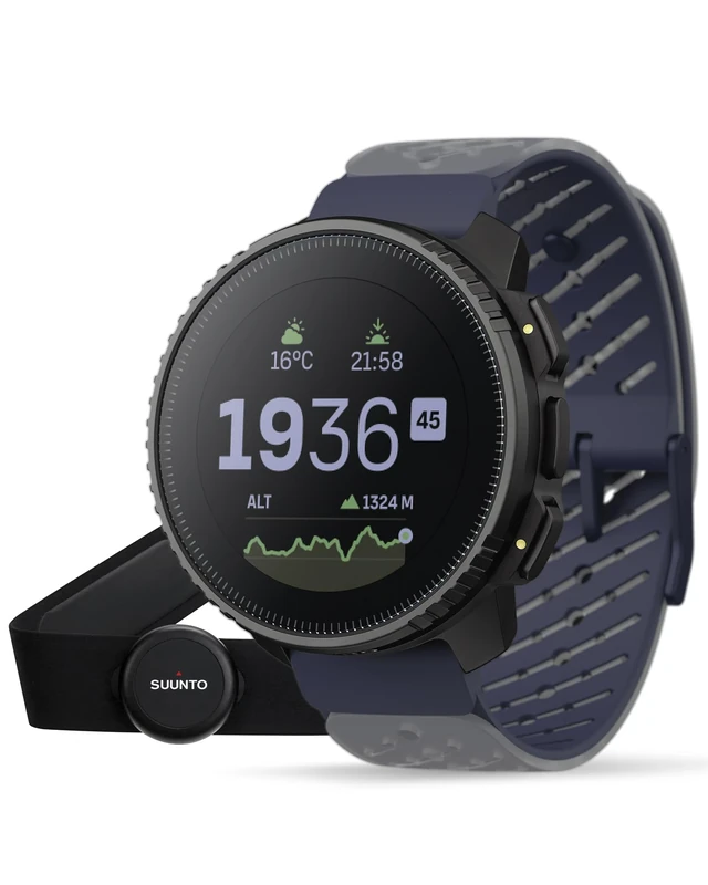 SUUNTO VERTICAL BLACK OCEAN With HR BELT - Image 1