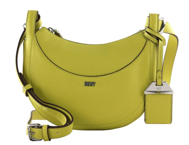 DKNY Women's Barbara Top Zip Crossbody, Citrine, Small