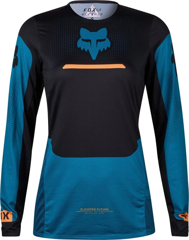 Fox Racing Bluffox Lady Flexair Optical Maui Blue S Sweatshirt, S