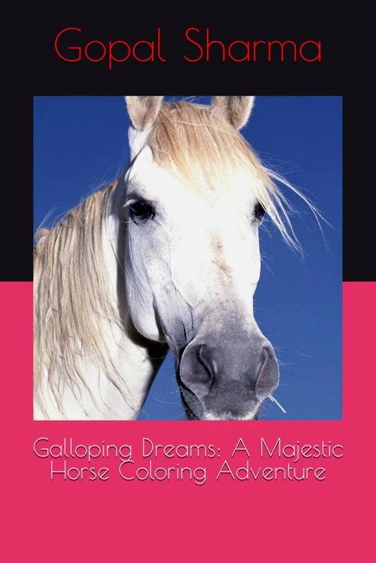 Galloping Dreams: A Majestic Horse Coloring Adventure
