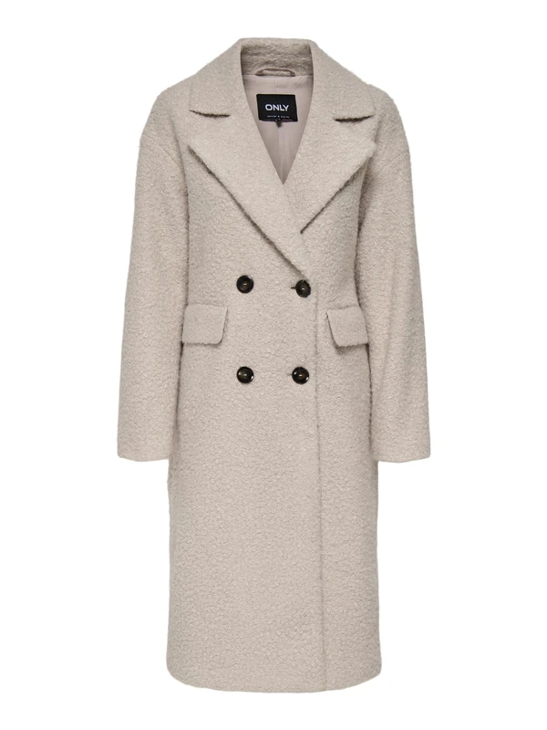 ONLY Female coat ONLVALERIA coat, Pumice Stone, XXL