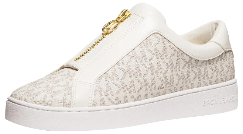 Michael Kors Keaton Zip Slip ON Vanilla Women, UK 7.5