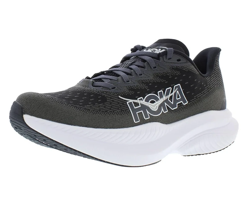 HOKA ONE ONE 1147810-BWHT Mach 6 Women Black/White UK 6.5