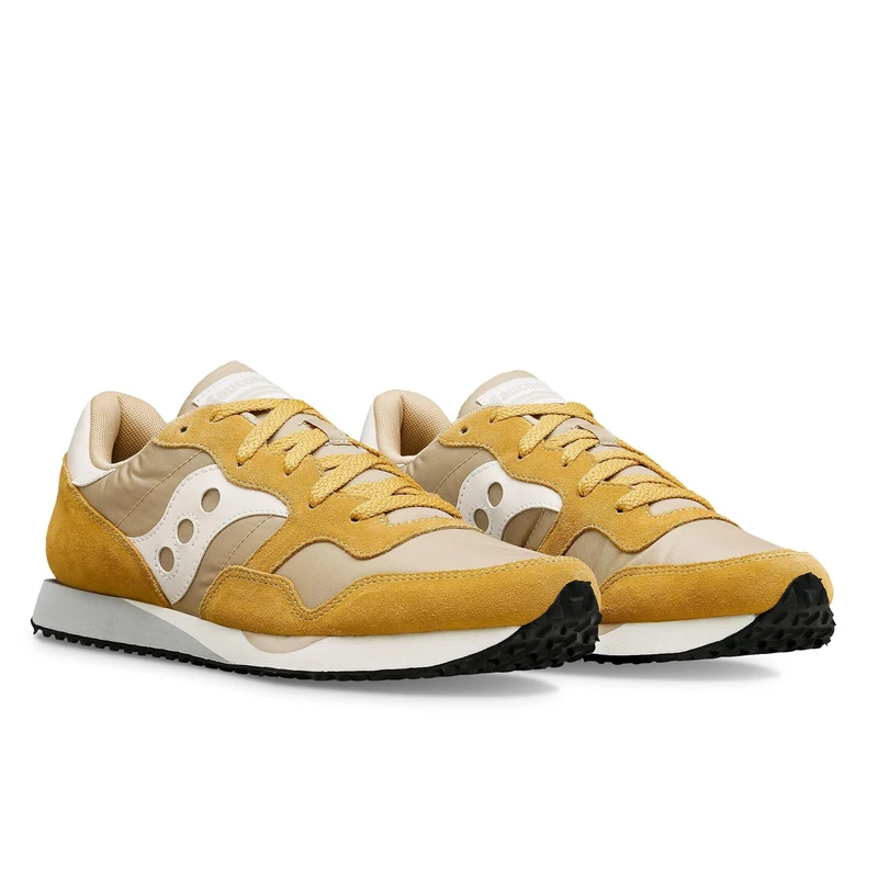 Saucony Unisex DXN Trainer Shoe, Sand/Off White, 10.5