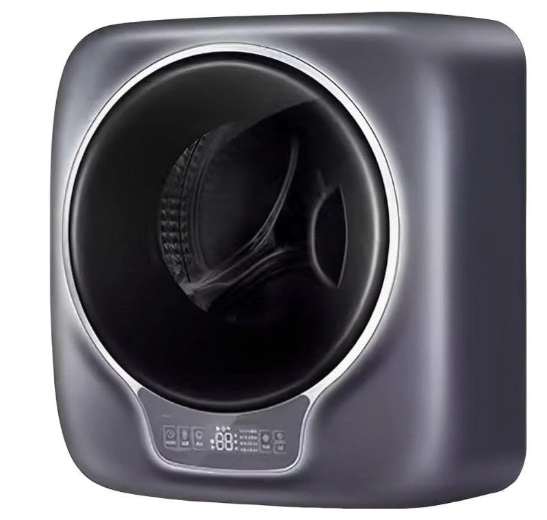 3kg Mini Washing Machine and Dryer, Wall Mounted Drum Washing Machine, Fully Automatic Washing Machine and Dryer for Dorm Rooms, Compact Front Loading Washing Machine