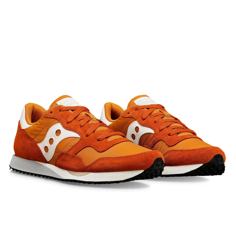 Saucony Unisex DXN Trainer Shoe, Rust/Off White, 7
