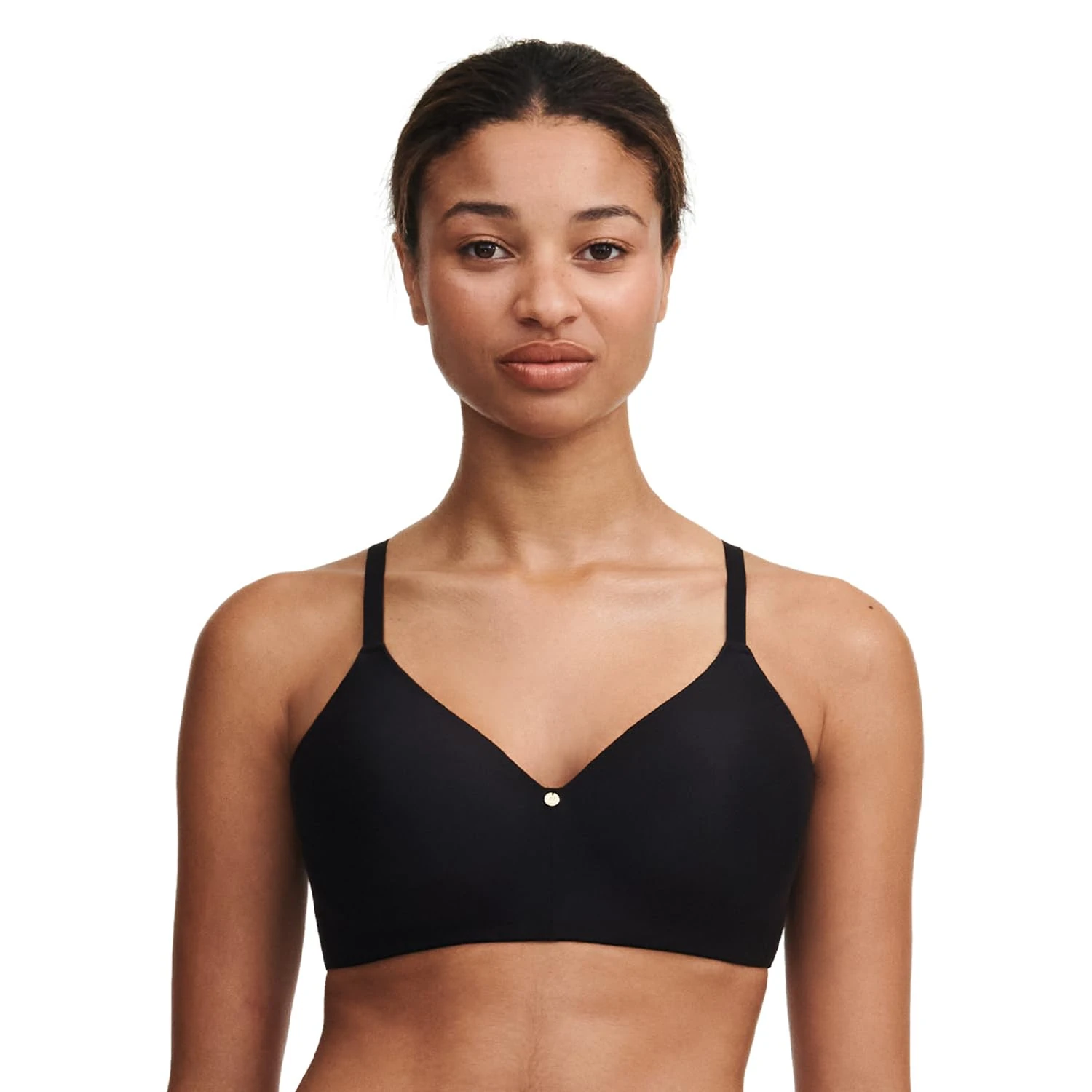 C Jolie Wirefree T-Shirt Bra Black Black 32D