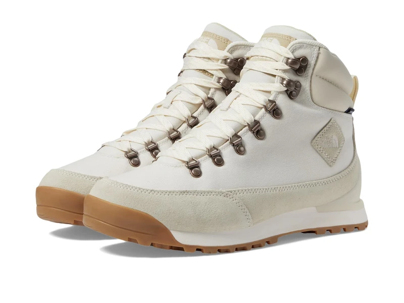 The North Face Women's Back-To-Berkeley IV Textile Wp Boots, White Dune/White Dune, 5
