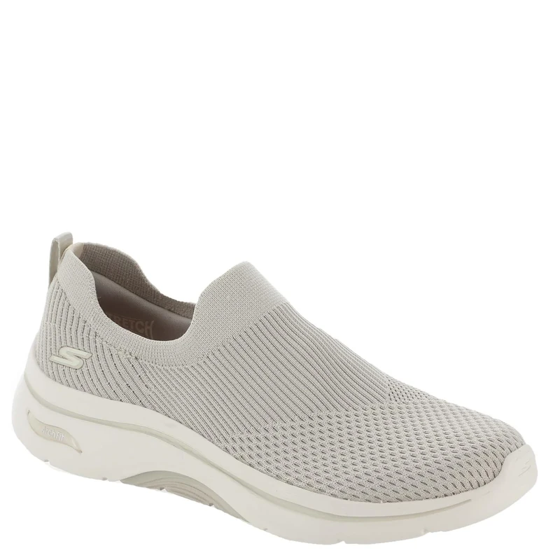 Skechers Go Walk 2 Womens Trainers Taupe Textil 4 (37)
