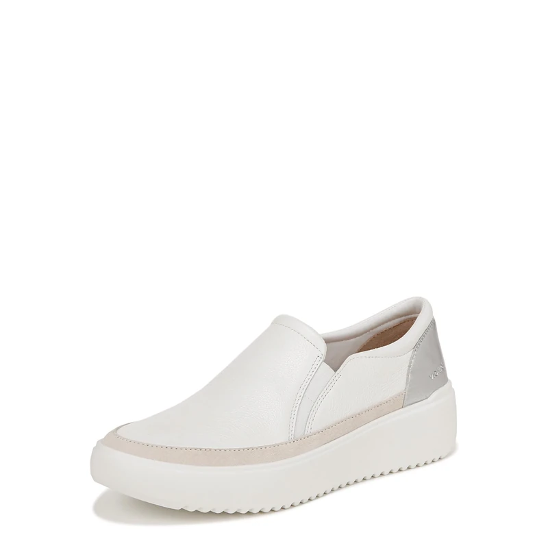 Vionic Women's Kearny Sneaker, White Leather, 5.5 UK