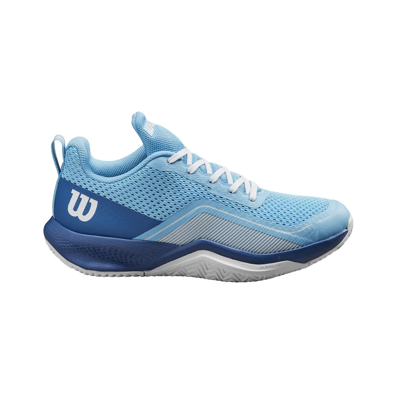 Wilson Rush Pro Lite Tennis Shoe, Women's, Size 36 2/3, Bonnie Blue/Deja Vu Blue/White
