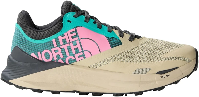 The North Face Vectiv Enduris 3 Trail Running Shoe Gravel/Geyser Aqua 5