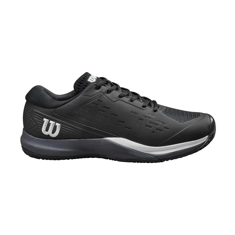 Wilson Rush Pro Ace Tennis Shoe, Men's, Size 9, Black/Ombre Blue/White
