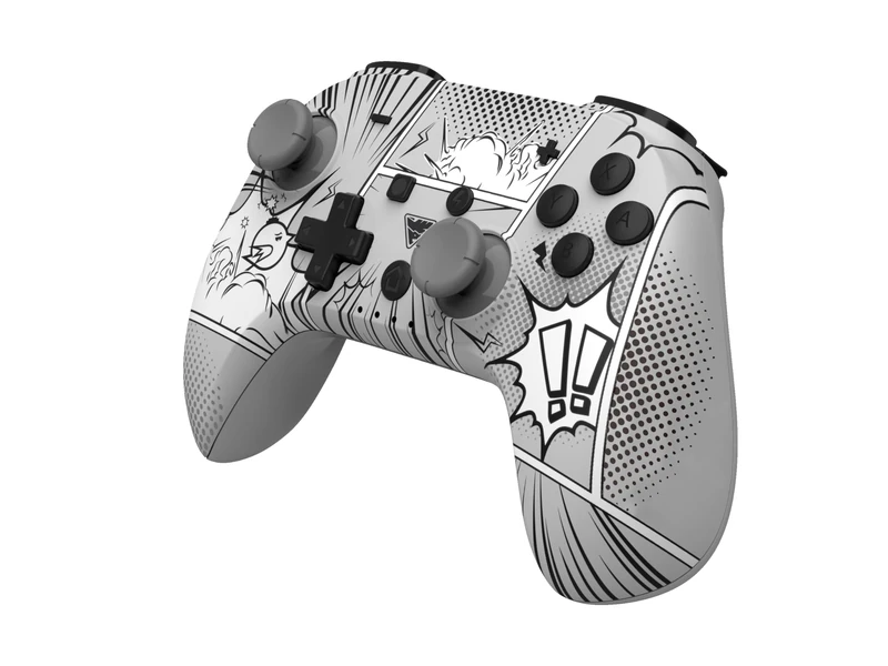 DragonShock - PopTop Manga - Compact Wireless Bluetooth Controller Compatible with Nintendo Switch - OLED Switch - PC - Android